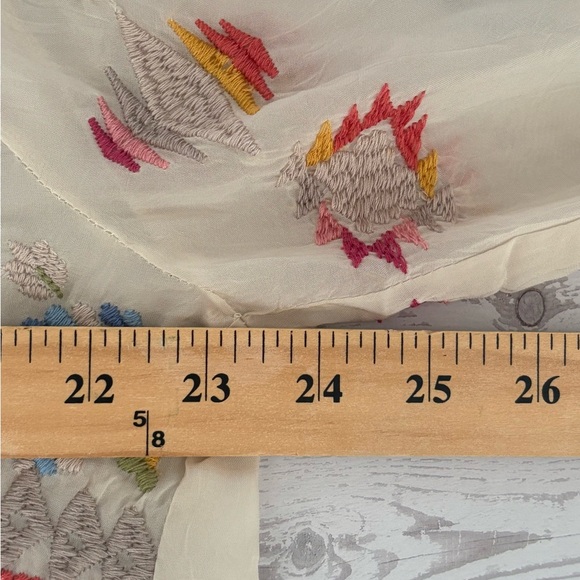 Johnny Was CORIANDER TUNIC-KAREN Women's 100% Cupra
Rayón Size Large - Picture 10 of 11